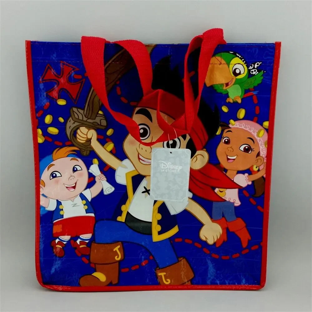 Disney Store Jake & and the Neverland Pirates Reusable TOTE BAG Gift NWT NEW